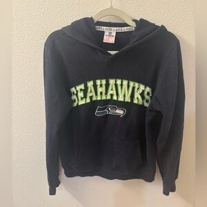 Victoria’s Secret PINK NFL Seattle Seahawks Hoodie Sweatshirt Blue Size Small